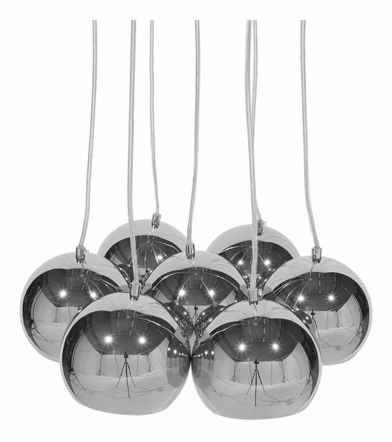 Závěsná lampa Orca (stříbrná)