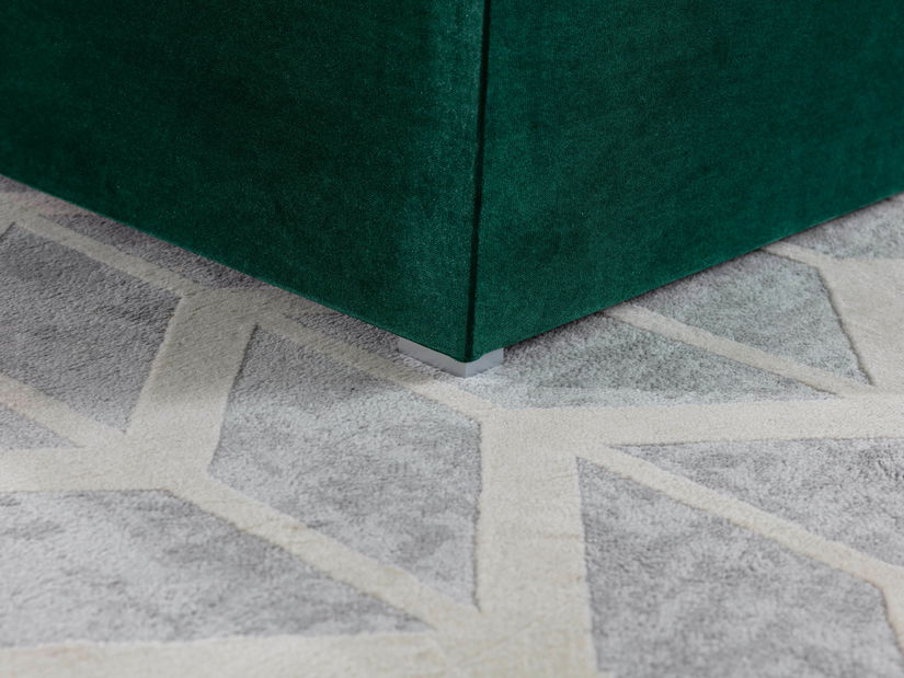 Boxspring postel 180 cm Menera (zelená)