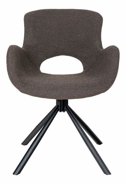 Jídelní židle Aiaravia (tmavě hnědá)