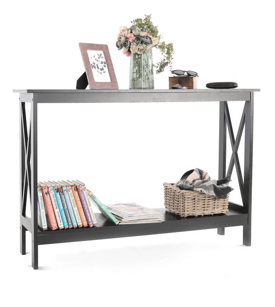 Konzolový stolek Agnes (černá)