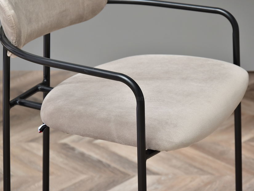 Židle Viola (béžová + černá)