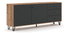 Komoda Baiano 6 (dub craft tobacco + grafit)