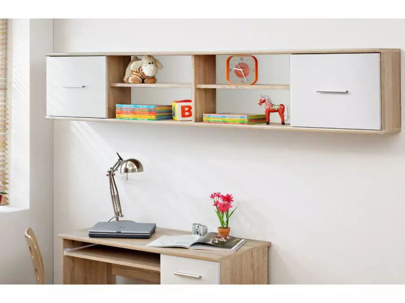 Dětský pokoj Solomon (dub sonoma + bílá)