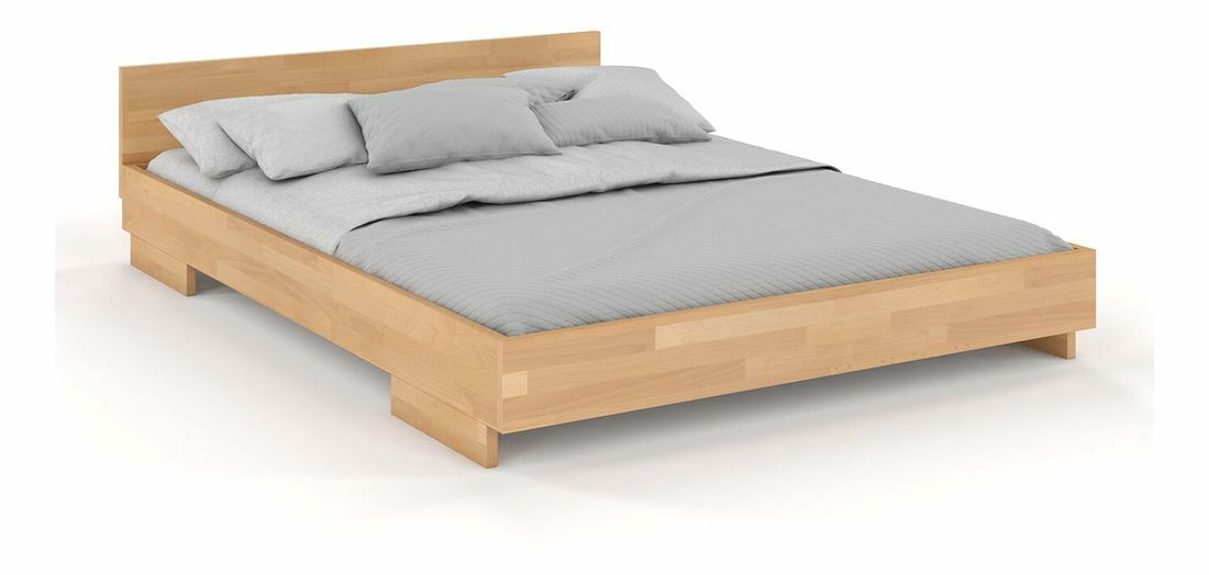 Manželská postel 200 cm Naturlig Larsos (buk)