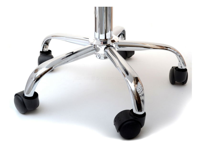 Dětská židle Footy (růžová + chromová)