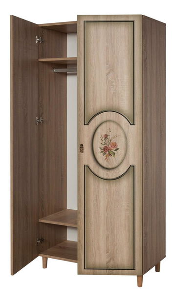 Šatní skříň Sirius 421 (dub sonoma)