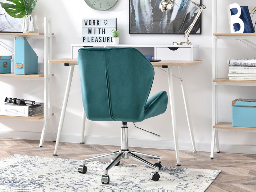 Křeslo Velma M (tyrkysová + černá)