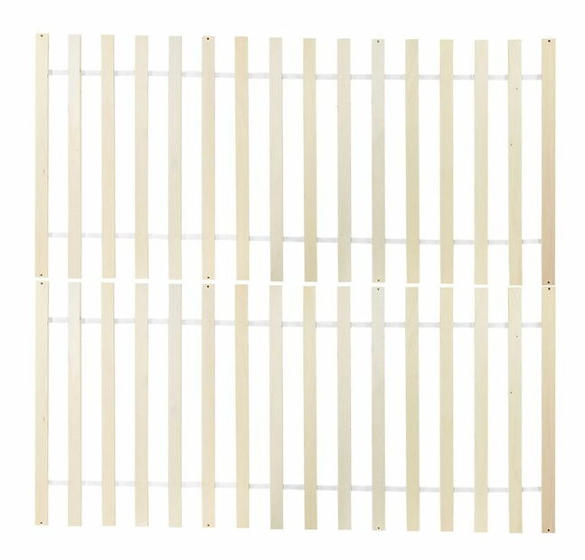 Manželská postel 160 cm ROYAL (s roštem) (světlé dřevo)