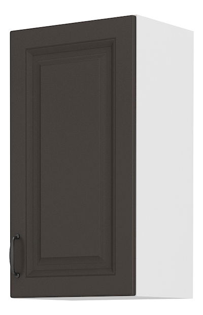 Horní kuchyňská skříňka Sheila 40 G 72 1F (bílá + grafit)