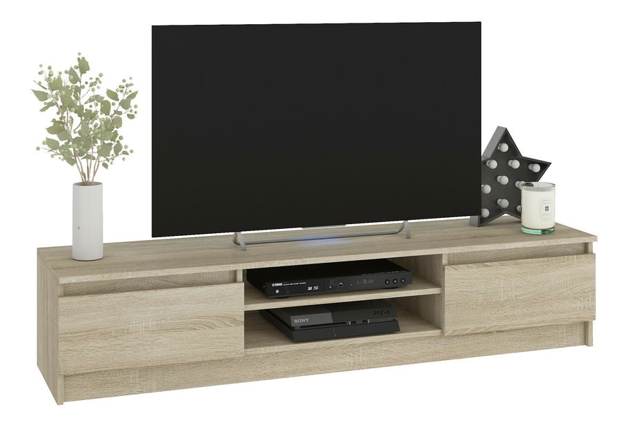 Obývací stěna Megaherzios (dub sonoma) (bez osvětlení)