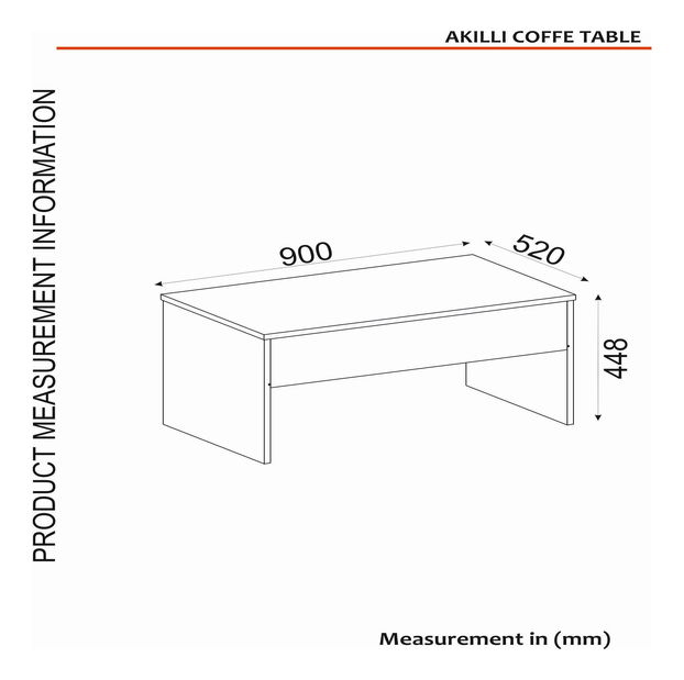 Konferenční stolek Akinu (travertin)