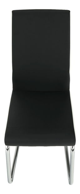 Jídelní židle Nacton (černá + bílá)