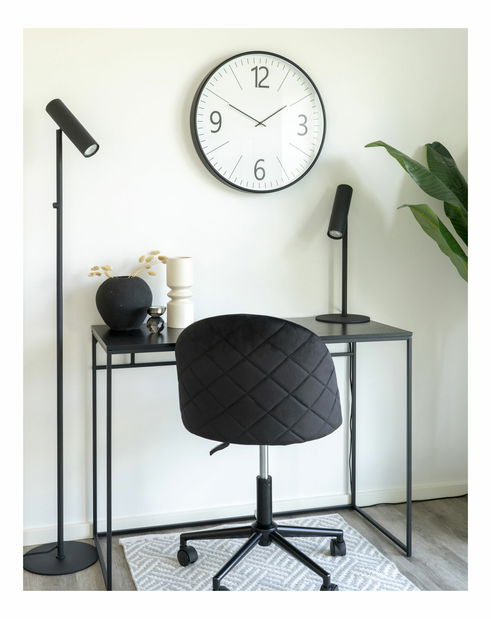 Nástěnné hodiny Bvaselia (černá + bílá)