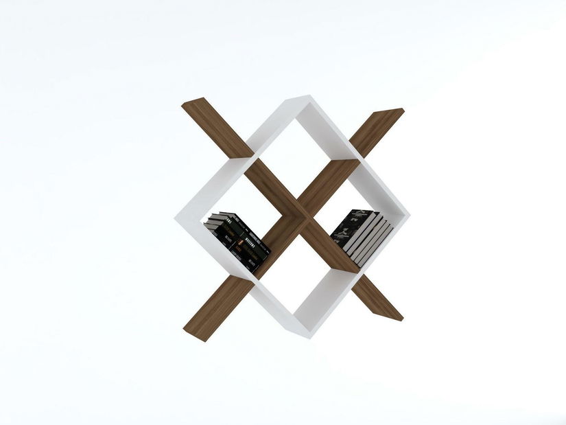 Police Bodimu (ořech + bílá)