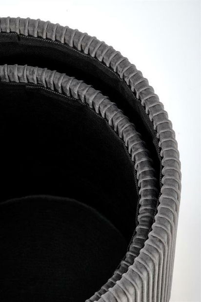 Set 2 ks. taburetů Solo (šedá)