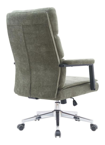 Kancelářské křeslo Zonnos (zelená + chrom)