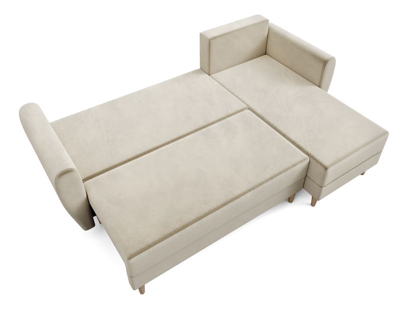 Rohová sedací souprava Palermo (béžová) (P)