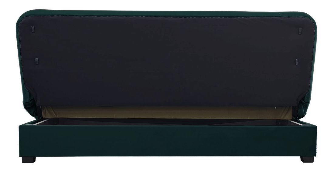 Set 2 kusů pohovek Panino (tmavě zelená)