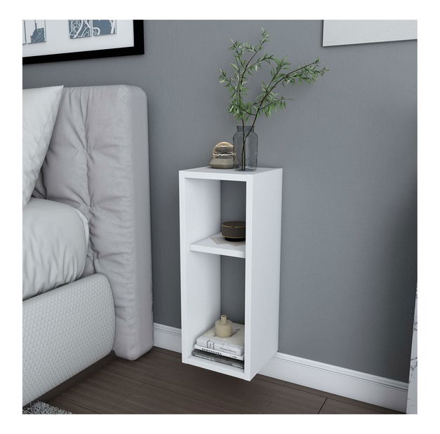 Noční stolek Samsonit (bílá)