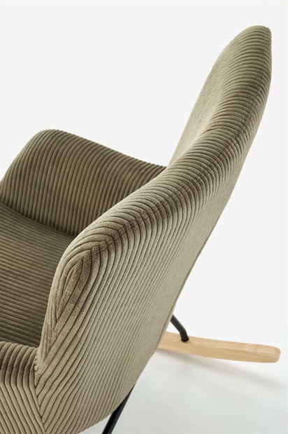 Houpací křeslo Belveder (olivová)