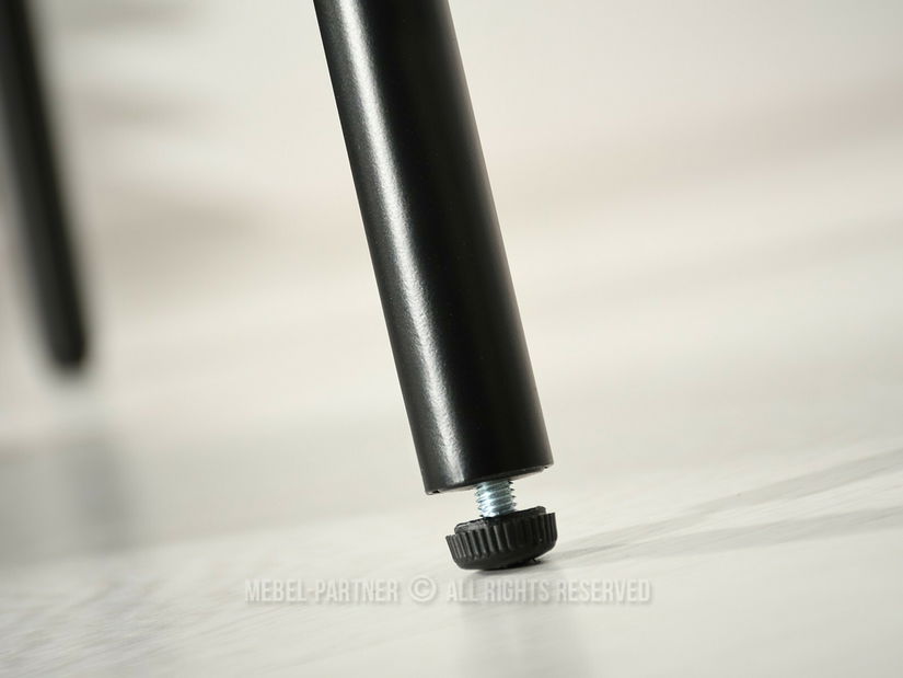 Barová židle Clorax (šedá + černá)