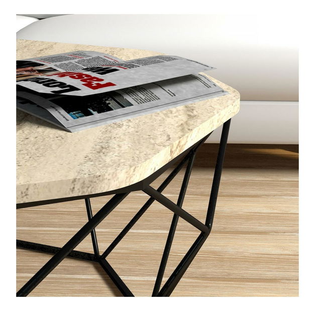 Konferenční stolek Dia (travertin)