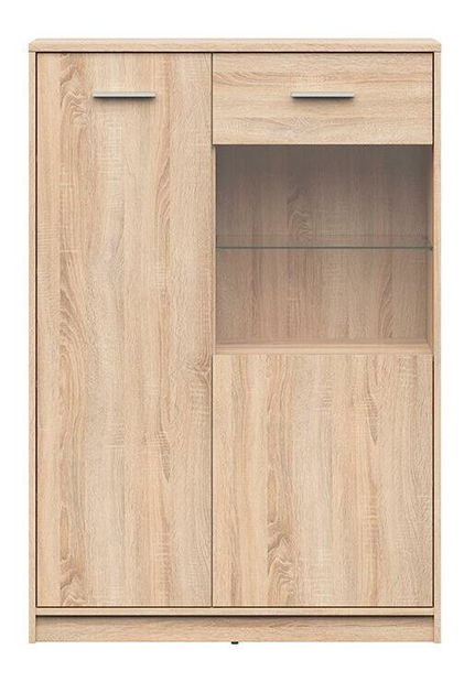 Vitrína BRW Nepo Plus 24 (dub sonoma)