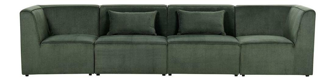 Pohovka čtyřsedačka Lemia (zelená)