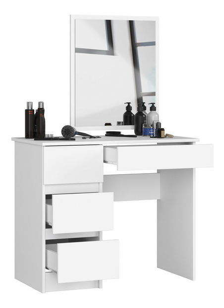 Toaletní stolek Pradosh (bílá)