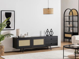 Obývací stěna Vovula 10 (černá)