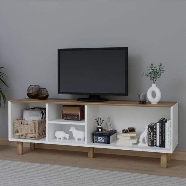 TV skříňka Bohema (bílá)