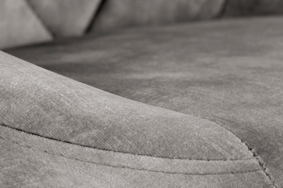 Barová židle Henrietta (šedá + černá)