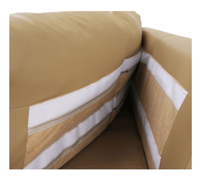 Kožená rohová sedací souprava Viewpark (P)