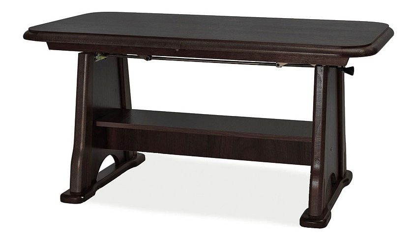 Rozkládací konferenční stolek 130-170 cm Barabara (wenge + wenge)