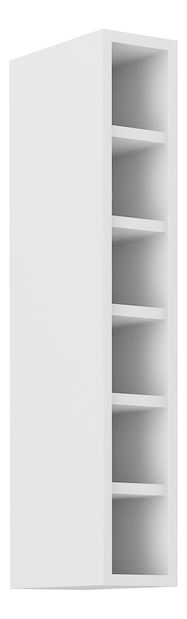 Horní kuchyňský regál Lucid 15 G 90 OTW (bílá + bílá)