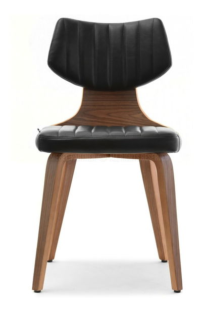 Židle Iris (ořech tmavý + ořech)