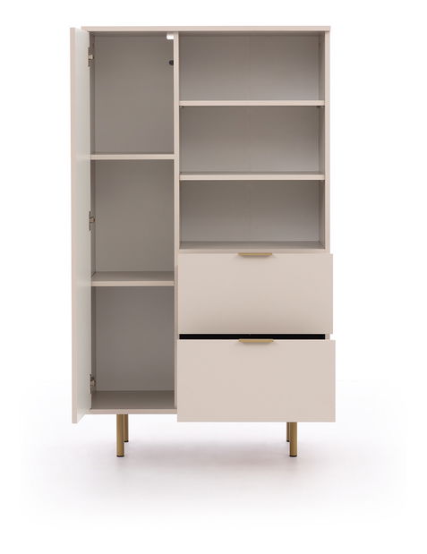 Policová skříň Nalani R1D2SZ (kašmírová)