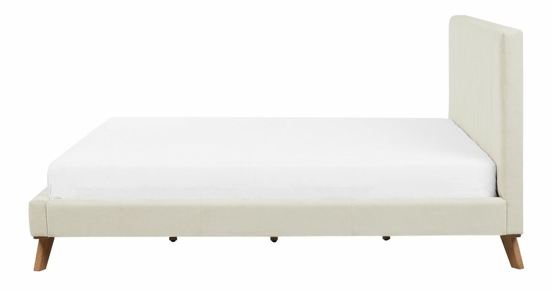 Manželská postel 180 cm TALLE (s roštem) (béžová)