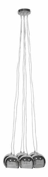 Závěsná lampa Orca (stříbrná)