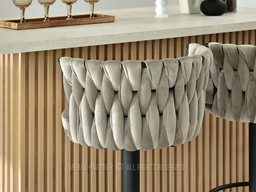 Židle Adel (béžová + černá)