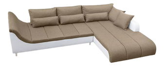 Rohová sedací souprava Amber (béžová) (P)