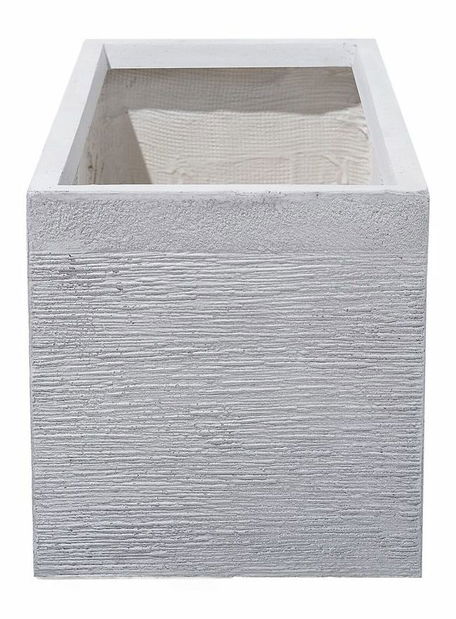 Květináč MIMA 37x80x38 cm (MGO) (bílá)