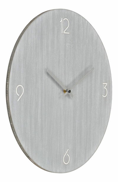 Nástěnné hodiny Rostlé (světle šedá)