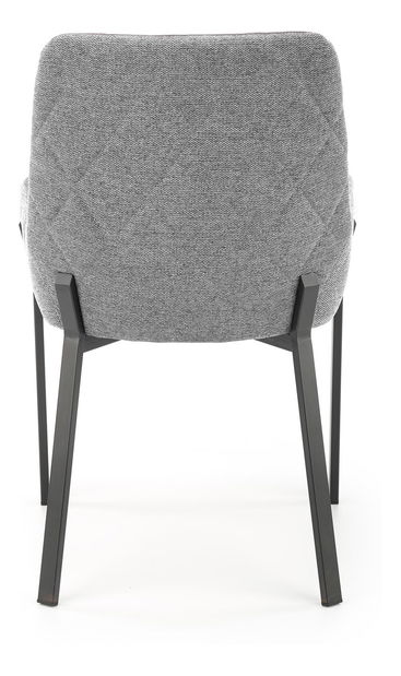 Jídelní židle Kanna (šedá + černá)