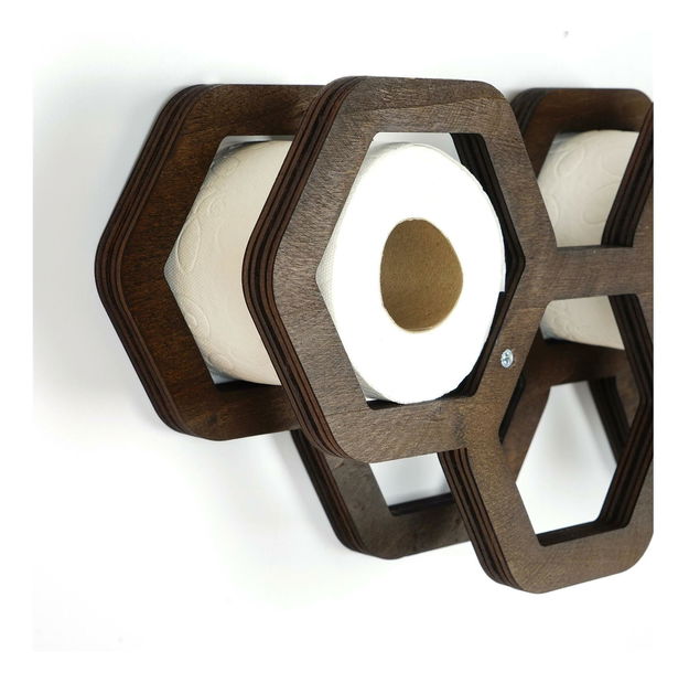 Držák na toaletní papír Dotobi 1 (ořech)