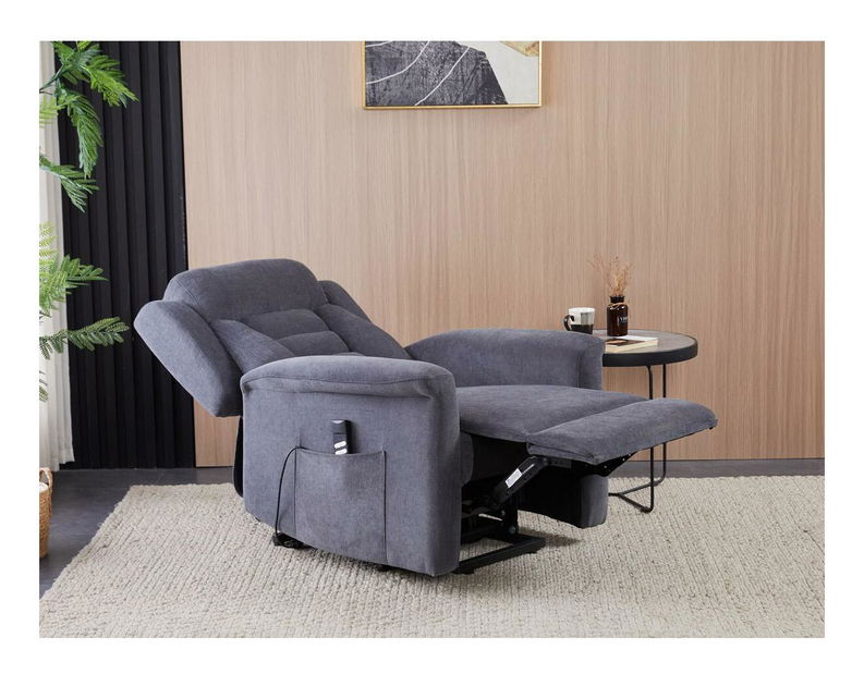 Polohovací křeslo Tonta (šedá)