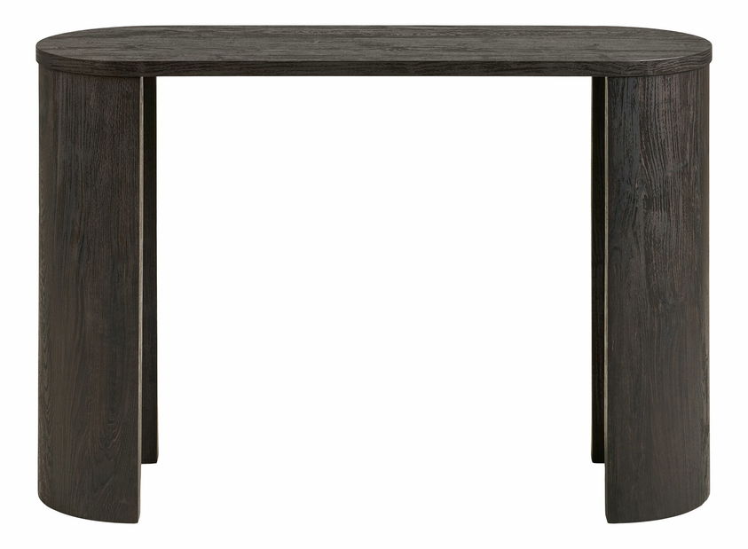 Konzolový stolek Bralena (tmavě hnědá)