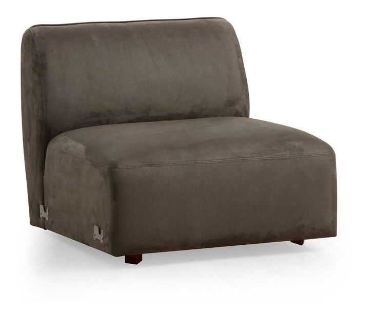 Rohová sedačka Mentasota 1 (hnědá)