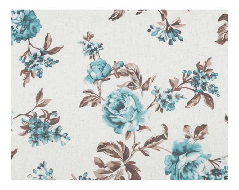 Křeslo ušák s taburetem Aevo rose 14