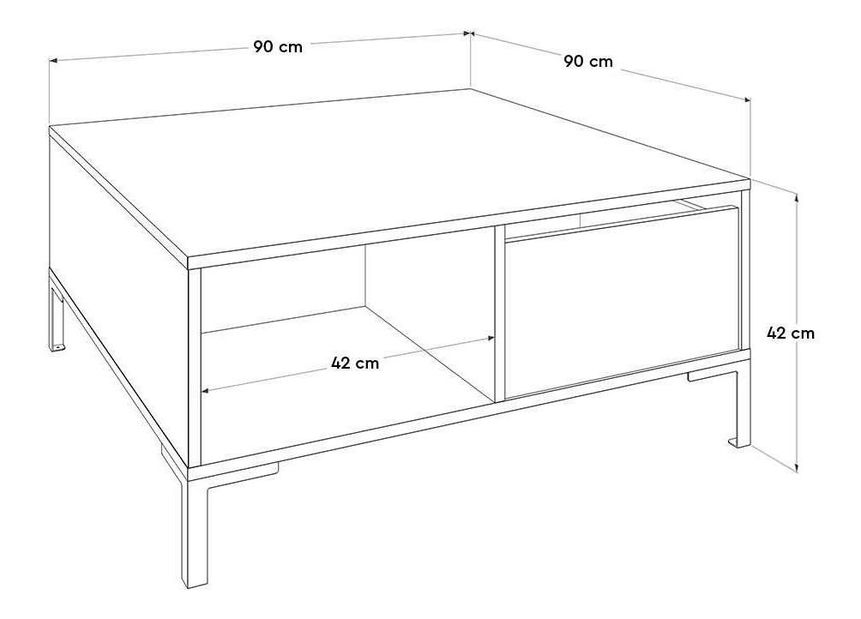 Konferenční stolek Salome 6 (ořech)